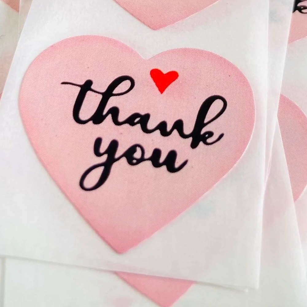 Thank you! Stickers 500